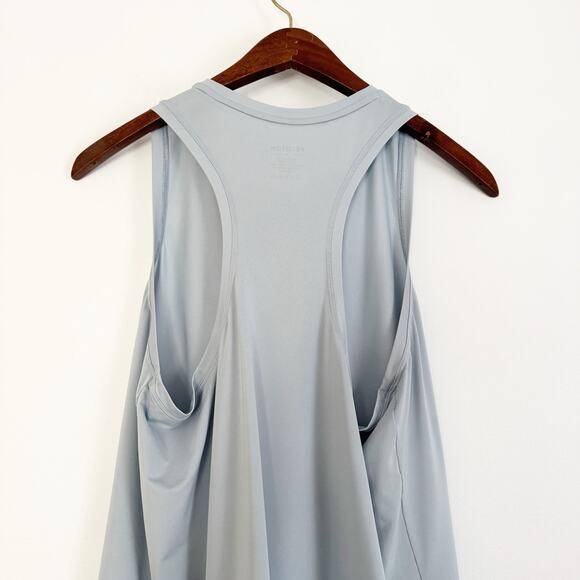 PELOTON Distance Shirttail Tank Top Slate Blue Gray Medium M - Picture 7 of 10